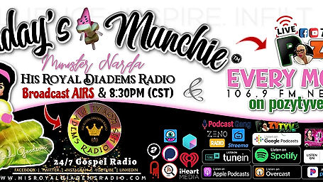 Monday's Munchie Weekly Broadcast